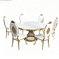 Chaises de mariage en acier inoxydable pour couple avec accoudoirs