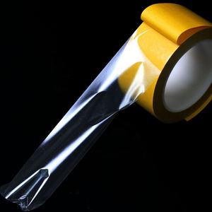 2-مقاومة للحرارة العالية بدون بقايا لاصقة رقيقة واضحة صفراء بطانة تحرير مزدوجة الوجهين ، بدون بقايا لاصقة - Product Image 5