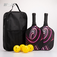 Ensemble de pagaie de Pickleball avec accessoires de filet Produit Filet de Pickleball de Tennis 22ft Pagaie de Pickleball de régulation
