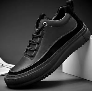 Groothandel Italië Modetrend Enkellaarsjes met veters Hoge kwaliteit echt leer met platform en mesh voering Lage prijzen - Product Image 1