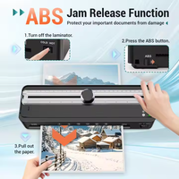 Machine à plastifier multifonctionnelle A4 en plastique, nouvelle plastifieuse thermoplastique pour bureau et maison avec formats de papier A5 et A6