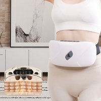Machine de massage abdominal électrique intelligente pour pétrir le ventre avec ceinture amincissante brûle les graisses Bian Stone Hot Compress Massager