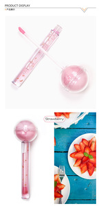 MLM ลิปออยล์วิเศษ 2-in-1 ปรับแต่งได้ รูปทรงอมยิ้ม ลิปบาล์มแบบลูกบอล กลิ่นส้ม บำรุงริมฝีปากชุ่มชื้น เงางาม - Product Image 6