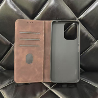 Pour Redmi 13c / Note 13pro Flip Cover Phone Back Cover pour Redmi Note 14 14pro Plus Strong Magnetic