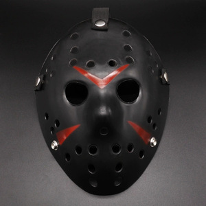 <span class=keywords><strong>Maschera</strong></span> di Jason <span class=keywords><strong>Bianca</strong></span> e Nera per Giochi di Ruolo di Halloween, <span class=keywords><strong>Maschera</strong></span> <span class=keywords><strong>Horror</strong></span> Divertente per Travestimenti - Product Image 3