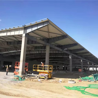 Structure en acier préfabriquée commerciale de conception moderne à faible coût hangar pour bâtiment d'atelier de ferme