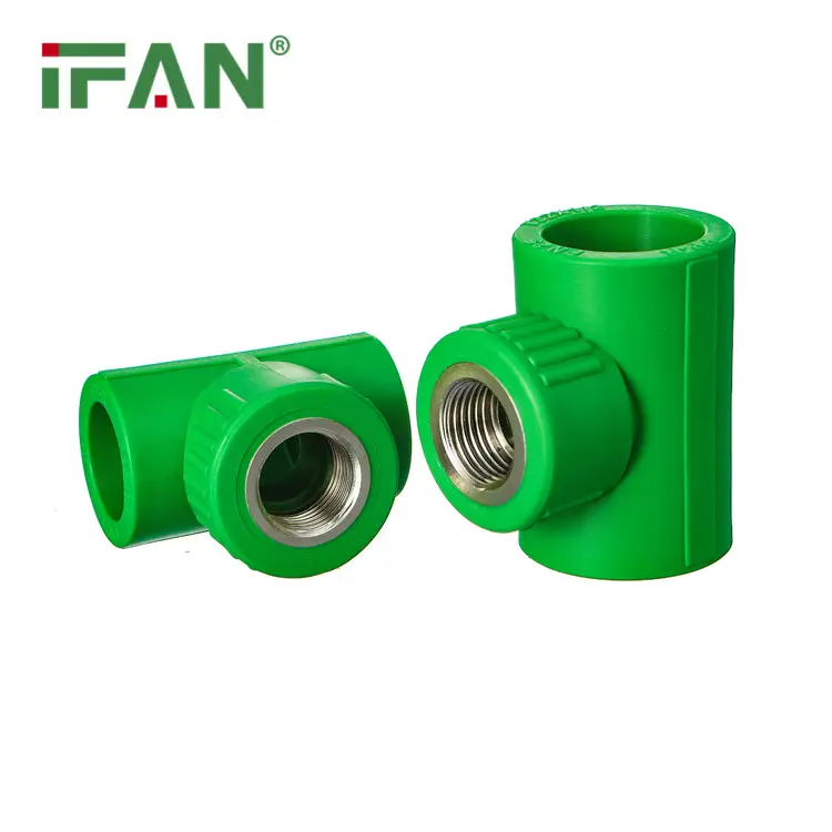 IFAN Free Sample Plastic Plumbing Materials Polypropylene Tee All Types PPR Pipe Fittings PPR Fitting