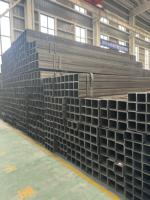 Tube carré en acier au carbone structurel pour les projets de construction, de fabrication de machines et d'ingénierie