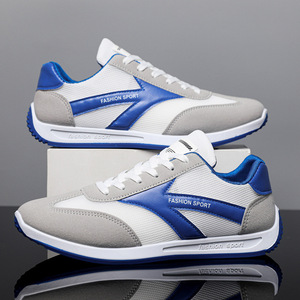 Zapatillas ligeras <span class=keywords><strong>para</strong></span> correr <span class=keywords><strong>para</strong></span> estudiantes al por mayor, zapatillas informales de malla, zapatillas transpirables de tendencia Coreana de verano <span class=keywords><strong>para</strong></span> hombre - Product Image 4