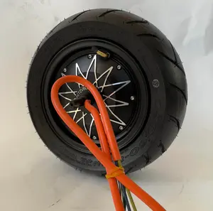 Motor de pneu a vácuo para scooter elétrica modificada, 14 polegadas, 130/60-8 de alta potência, 8000w, 72v, alta velocidade, 120km/h