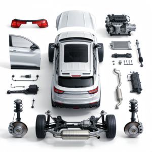 Nouvelles pièces détachées et accessoires d'origine de qualité OE pour Geely Coolray 2022-2024 : amortisseur de capot, plaquette de frein, disque de frein, tapis de sol, phare. - Product Image 6