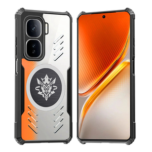 Étui pour IQOO Neo10 5G, luxe, dissipation thermique, résistant aux chocs, avec airbag, pour IQOO <span class=keywords><strong>U1X</strong></span> U3X Neo10 9 9S 8 7 6 Pro 10R 6 SE - Product Image 2