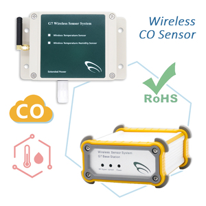 Detector de monóxido de carbono inalámbrico Sensores de gas CO para estacionamiento/fábrica/sistema de alarma de laboratorio - Product Image 1