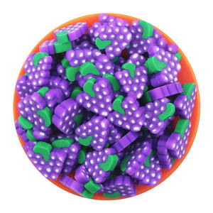 500G fruta <span class=keywords><strong>uva</strong></span> arcilla polimérica rociadores rebanadas para relleno <span class=keywords><strong>de</strong></span> limo DIY arcilla artesanía decoración arte <span class=keywords><strong>de</strong></span> uñas - Product Image 3