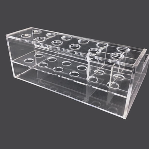 Buona qualità supporta applicatori liquidi compositi personalizzati e accessori 14.5x8x21.5cm acrilico distributore di strumenti dentali - Product Image 2