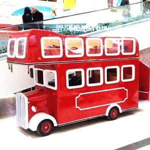 A buon mercato di Fabbrica Fornitura Diretta di Carnevale Amusement Park Rides Kiddie Elettrica Open Top Mini Londra <span class=keywords><strong>Autobus</strong></span> a due piani - Product Image 2