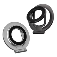 Support de téléphone portable magnétique flexible à rotation 360°, adsorption double face, support de bureau pour tous les modèles de téléphones