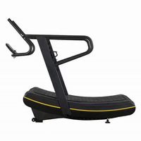 Tapis roulant non motorisé, équipement de fitness commercial, tapis roulant de salle de sport, tapis roulant incurvé non électrique non motorisé