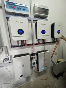 ハイブリッド完全ソーラーパネル電源システム5Kw 10Kw 15Kwオフグリッドソーラーエネルギーシステム送料無料 - Product Image 6