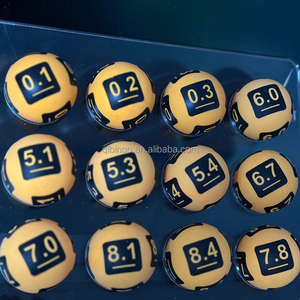 Lot de balles de <span class=keywords><strong>bingo</strong></span> populaires avec numéros et puces RFID, balles de loterie ludiques de type ping-pong 40MM - Product Image 4