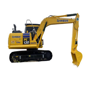 Excavadora sobre orugas Komatsu PC130 usada de la mejor venta en excelentes condiciones con precio competitivo Stock para todos los terrenos a la venta - Product Image 1