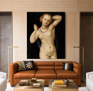 Venta al por mayor de pinturas al óleo desnudas sexy, lienzo impreso y hermosas pinturas al óleo desnudas de damas para la decoración del arte de la pared del hogar - Product Image 2