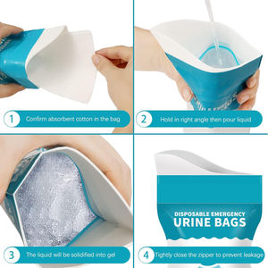 Sacca <span class=keywords><strong>per</strong></span> <span class=keywords><strong>auto</strong></span> usa e getta da esterno portatile da 800ml borsa <span class=keywords><strong>per</strong></span> sputare Mini servizi igienici Unisex borsa <span class=keywords><strong>per</strong></span> l'urina da viaggio - Product Image 4