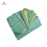 Sac tissé en PP écologique à prix d'usine, transparent, sac de 50 kg, sac en plastique en polyéthylène, sac tissé en PP pour ciment
