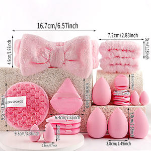 Strumento di bellezza fascia per capelli da donna Set completo Set di protezione per il viso da polso Set di diverse combinazioni - Product Image 2