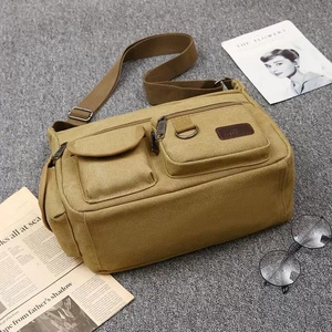 Mochila Casual para Homens em Lona com <span class=keywords><strong>4</strong></span> Cores, Grande Capacidade, Bolsa de Ombro para Negócios - Product Image 4