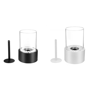 <span class=keywords><strong>Lampe</strong></span> bio-éthanol pour table de cheminée sur pied, appareil d'éclairage intérieur ou extérieur, détecteur de mouvement - Product Image 2