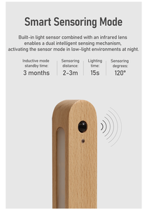 Led cảm biến chuyển động từ tính ánh sáng ban đêm mini không dây Tường Đèn treo tường USB sạc pin hoạt động đèn cho phòng tắm - Product Image 3