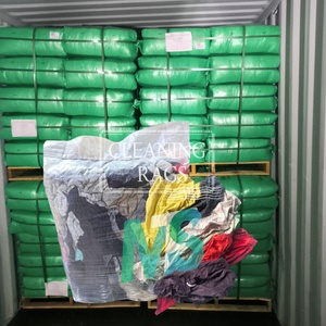 Chiffons de nettoyage de grande taille, chiffons de couleurs variées, matériaux recyclés, pour l'entretien et la maintenance des véhicules lourds en atelier et pour les professionnels - Product Image 1