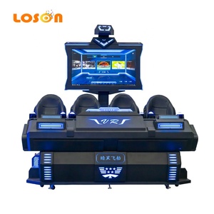 4 6ผู้เล่นจำลอง VR ยานอวกาศอุปกรณ์เกมเสมือนจริงวิดีโอเกม3d 9d VR หลายโรงภาพยนตร์ราคา - Product Image 4