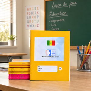 Cahier d'exercices personnalisé à reliure agrafée, lignage Seyès, couverture épaisse, pour étudiants - Fabricant - Product Image 6
