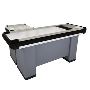 Comptoir de caisse encastré pour <span class=keywords><strong>hypermarché</strong></span> à pente légère, idéal pour les supermarchés - Product Image 1