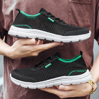Mocassins souples pour hommes, baskets décontractées légères et économiques en maille, fabriquées en Chine, Tenis Masculino Zapatillas Hombre