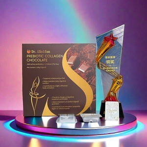 Dr. Isolfan 10 14 15 the Days Face Slimming King Milk Powder Detox Peptide Prebiotic Collagen Chocolate for Men Slim Fit - Product Image 3