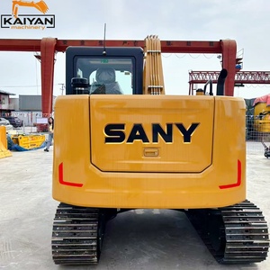 Excavadora de cadenas Sany Sy75C usada con motor de 55 kW, bomba hidráulica, peso operativo de 7.5 toneladas, modelo 2022 para industria pesada - Product Image 6