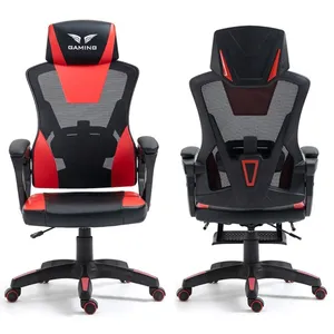 Chaise de bureau en maille, haute qualité, meuble de gaming ergonomique, avec dossier en plastique