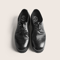 Scarpe Derby Vintage in Pelle di Cavallo Lavata con Punta Curva e Suola Spessa, Scarpe Casual in Pelle con Effetto Stropicciato e Rialzo Interno