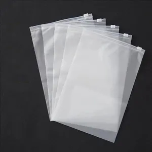 Bolsas de embalaje con estampado personalizado, bolsa de plástico de alta calidad para reciclaje de ropa de lujo, con cremallera, Mylar, 35x45 cm