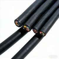 Câble en caoutchouc conforme à la norme IEC H05RN-F 4*2.5+1*1.5 300/500V résistant aux produits chimiques pour machines industrielles