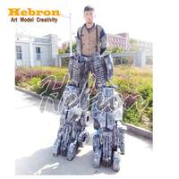 Trajes Robóticos Transformables de Cosplay a Precio de Carnaval, Disfraz de Robot de Gran Tamaño Realista para Promoción Comercial y Ferias Comerciales en China