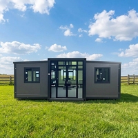 Maisons conteneurs préfabriquées modernes et portables de 20 pieds, extensibles, pour hôtels, bureaux et villas – Approvisionnement direct usine