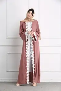Nhà Sản Xuất Mẫu Mới Abaya Ở Dubai Abaya 2018 Áo Kimono Hồi Giáo Đẹp Tay Áo Mở Abaya Hình Ảnh Mẫu Thiết Kế Mới Nhất Của Burqa