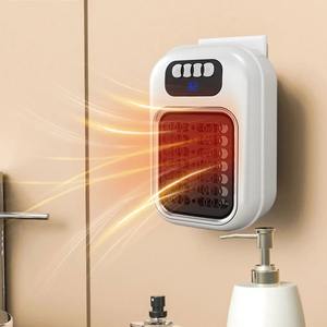 400W Portable Chauffage Mini Chauffage <span class=keywords><strong>Électrique</strong></span> Plug in Mur Chambre Chauffage Appareil Ménager Chauffage Poêle <span class=keywords><strong>Radiateur</strong></span> À Distance Réchauffeur Machine - Product Image 2