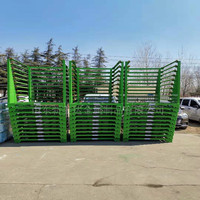 Étagère de stockage industrielle multi-niveaux en acier |   Étagère empilable robuste |   Solution anti-corrosion pour entrepôts
