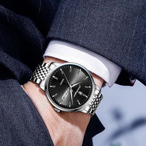 Poedagarブランド832高級メンズウォッチ気質ゴールド腕時計ファッショントレンド防水日付有名なメンズクォーツ時計 - Product Image 6