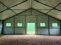 Tentes d'expédition en toile de qualité militaire, tente de commandement, imperméable quatre saisons, portable